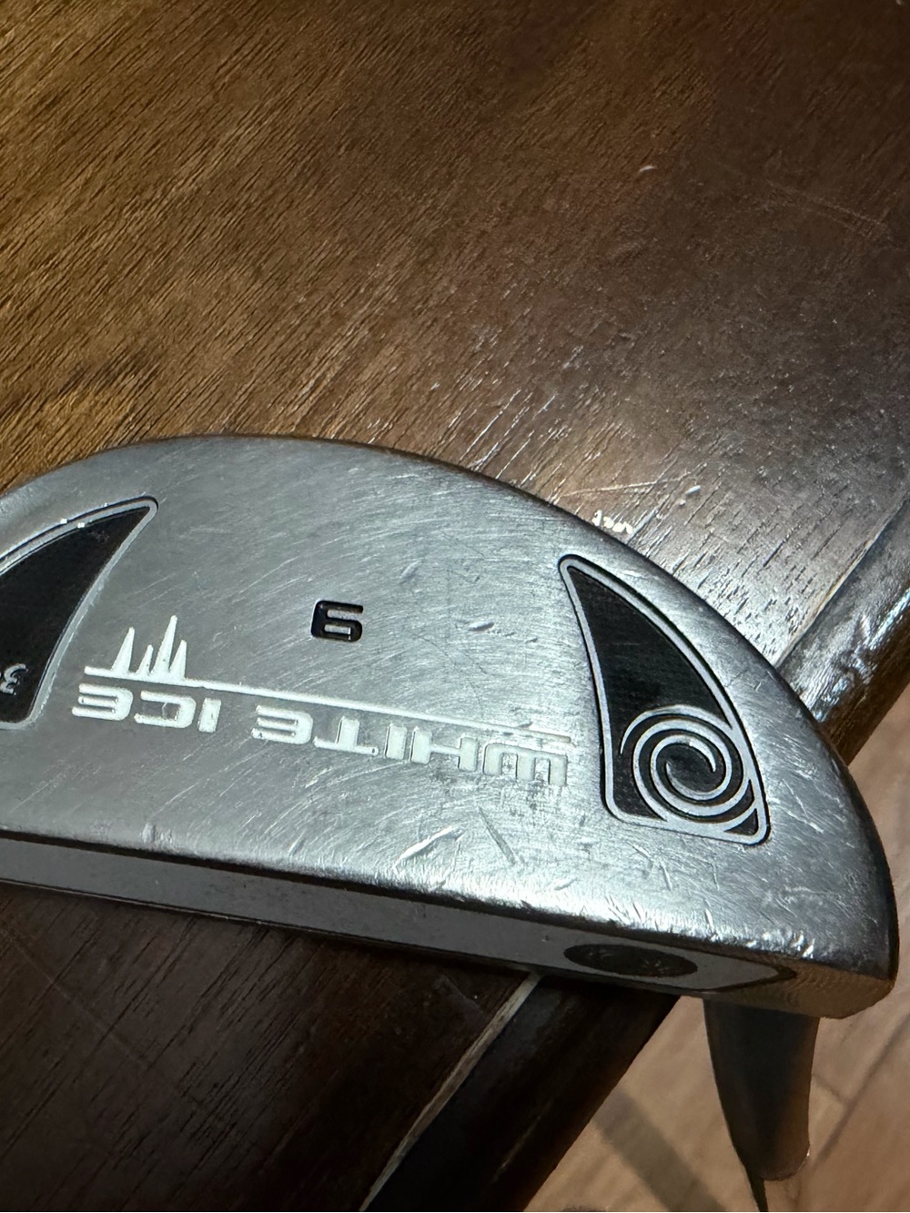 Left handed odyssey white ice 9 putter 34.5” superstroke grip odyssey putter